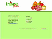 Tablet Screenshot of fruitable.com.my